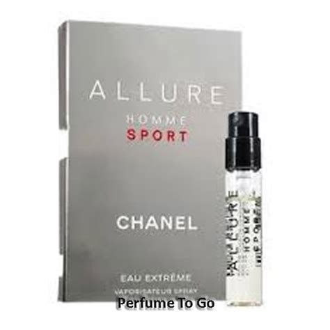 chanel allure homme sport sample.